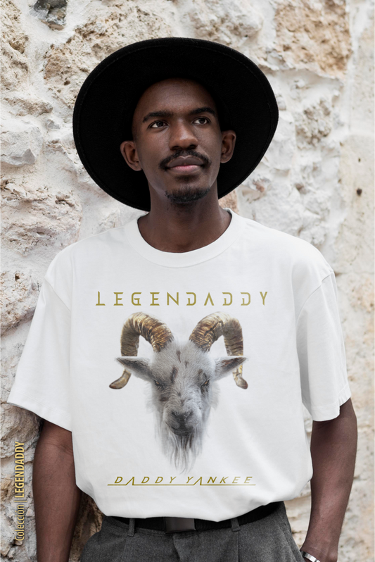 CAMISETA LEGENDADDY GOAT WHITE