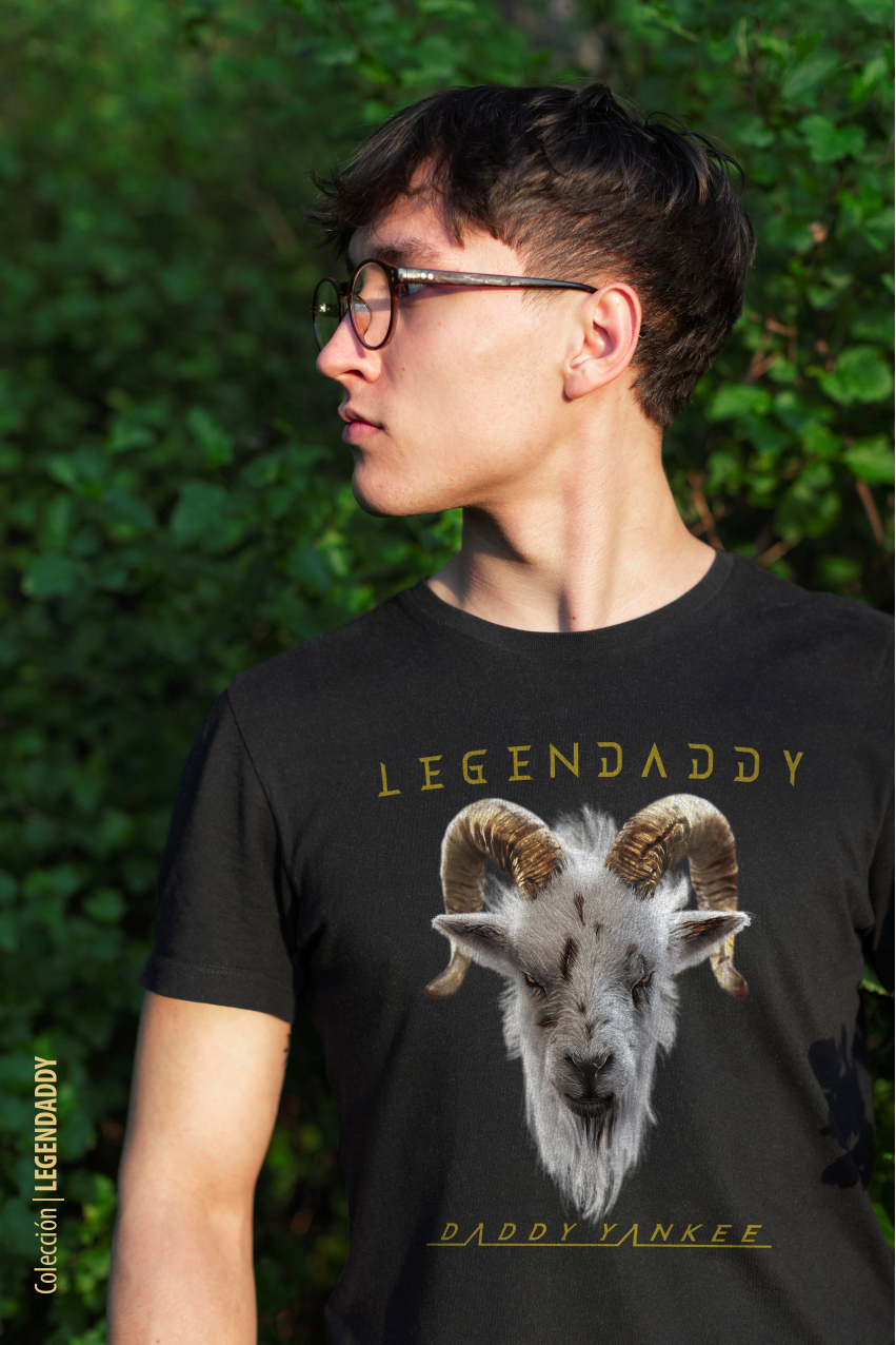 CAMISETA LEGENDADDY GOAT BLACK